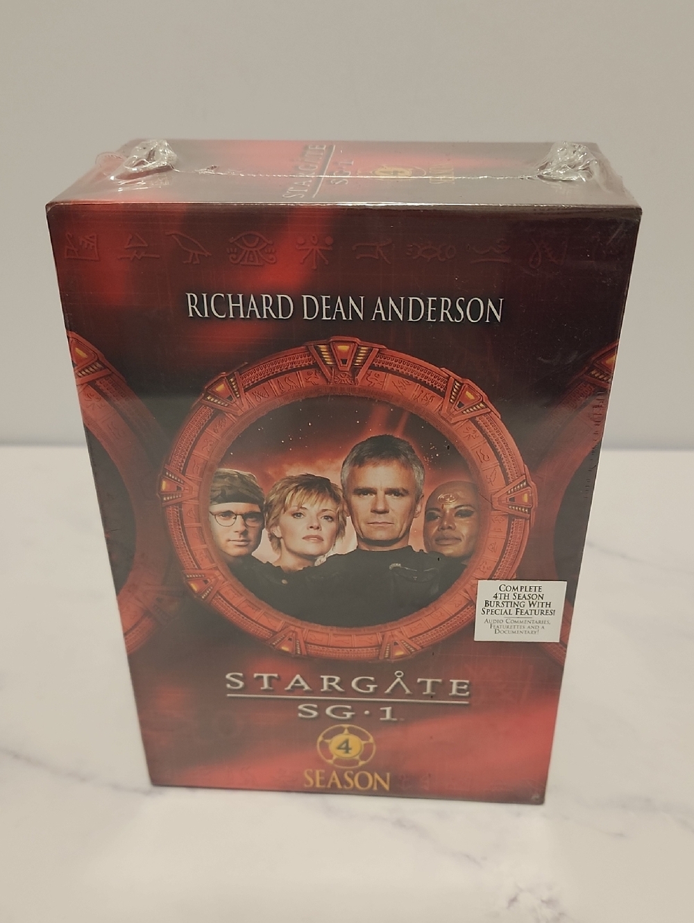 Stargate SG-1 Season 4 DVD Box Set - Red Cover